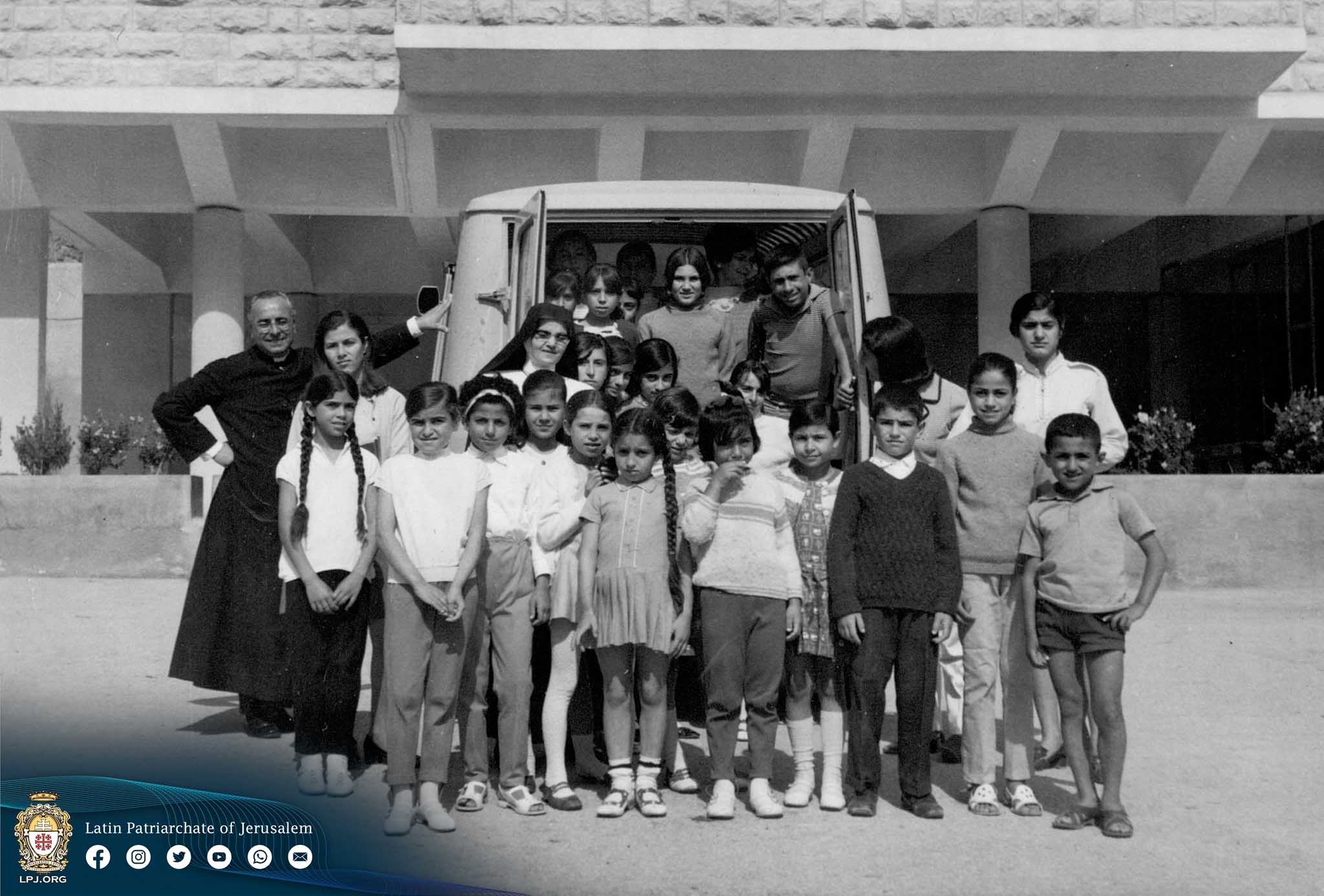 Children of the parish in 1970