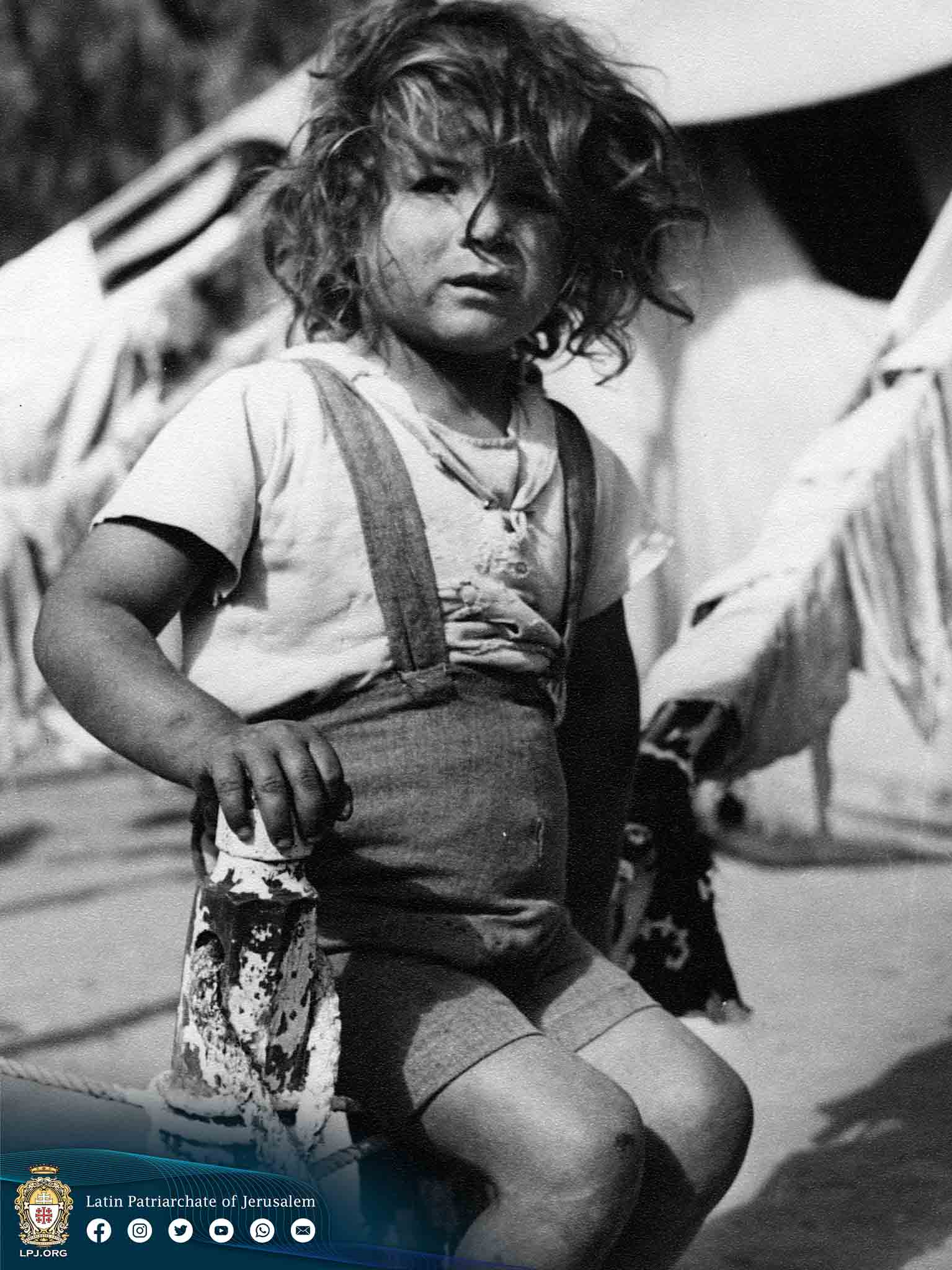 A child refugee