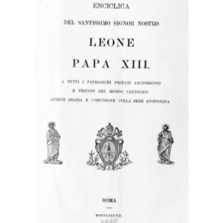 Leon XIII - Liberta Umana 1888 [It]