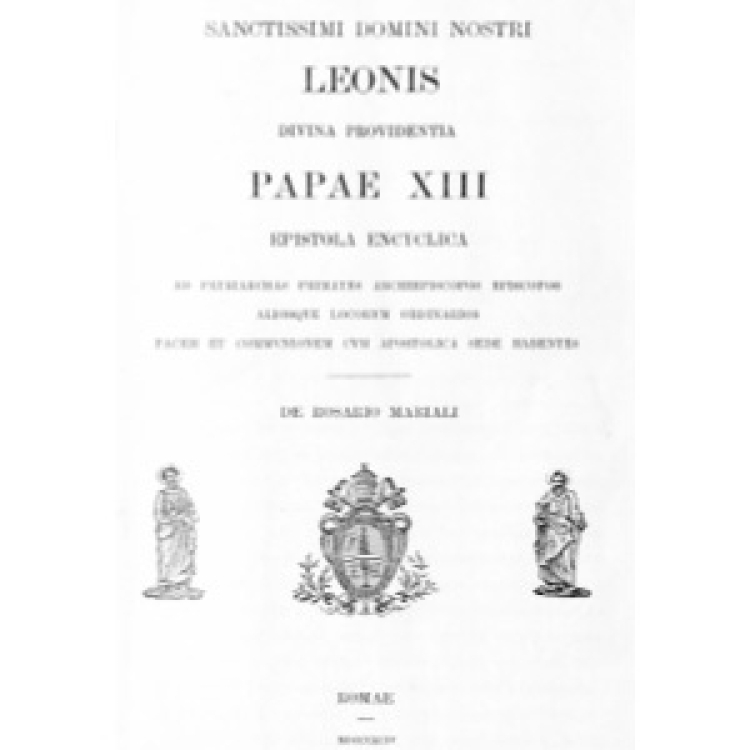 Leon XIII - Rosario Mariali 1897 [La]