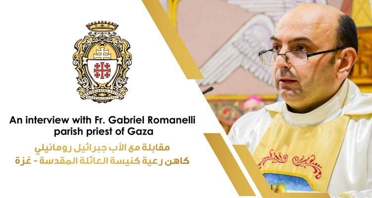 An interview with Fr. Gabriel Romanelli, parish priest of Gaza