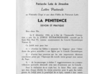 Gori - Lettre Pastorale 1966 La Penitence [Fr][It][Ar]