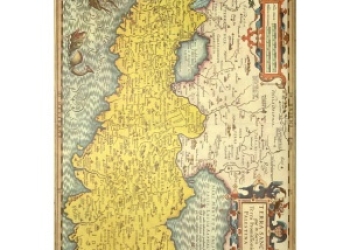 Map Tera Sancta Palestina