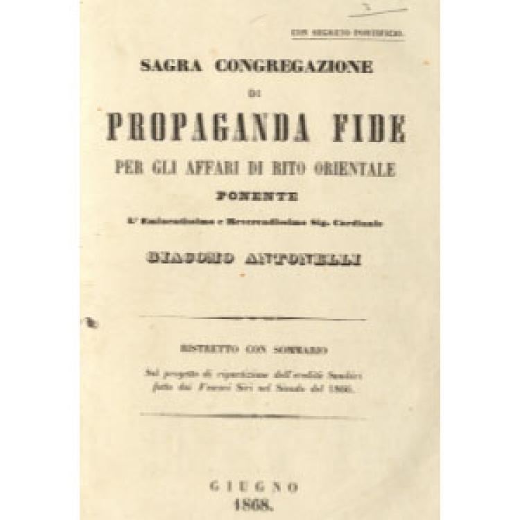 Riti Orientali 1868 [It]