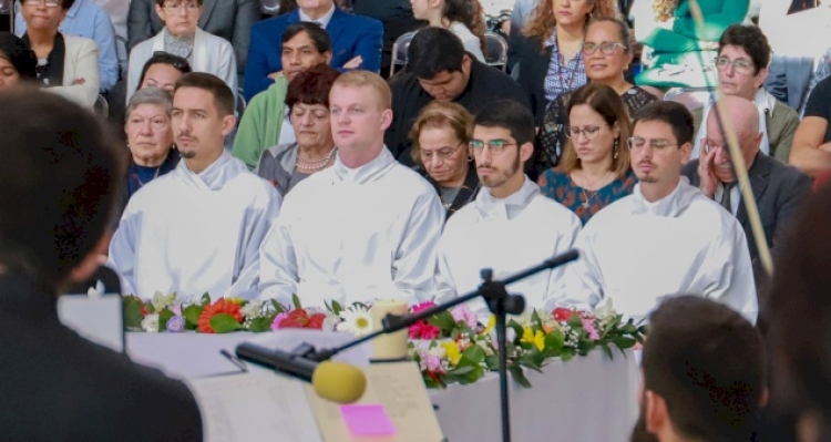 Four new deacons from the Redemptoris Mater seminary